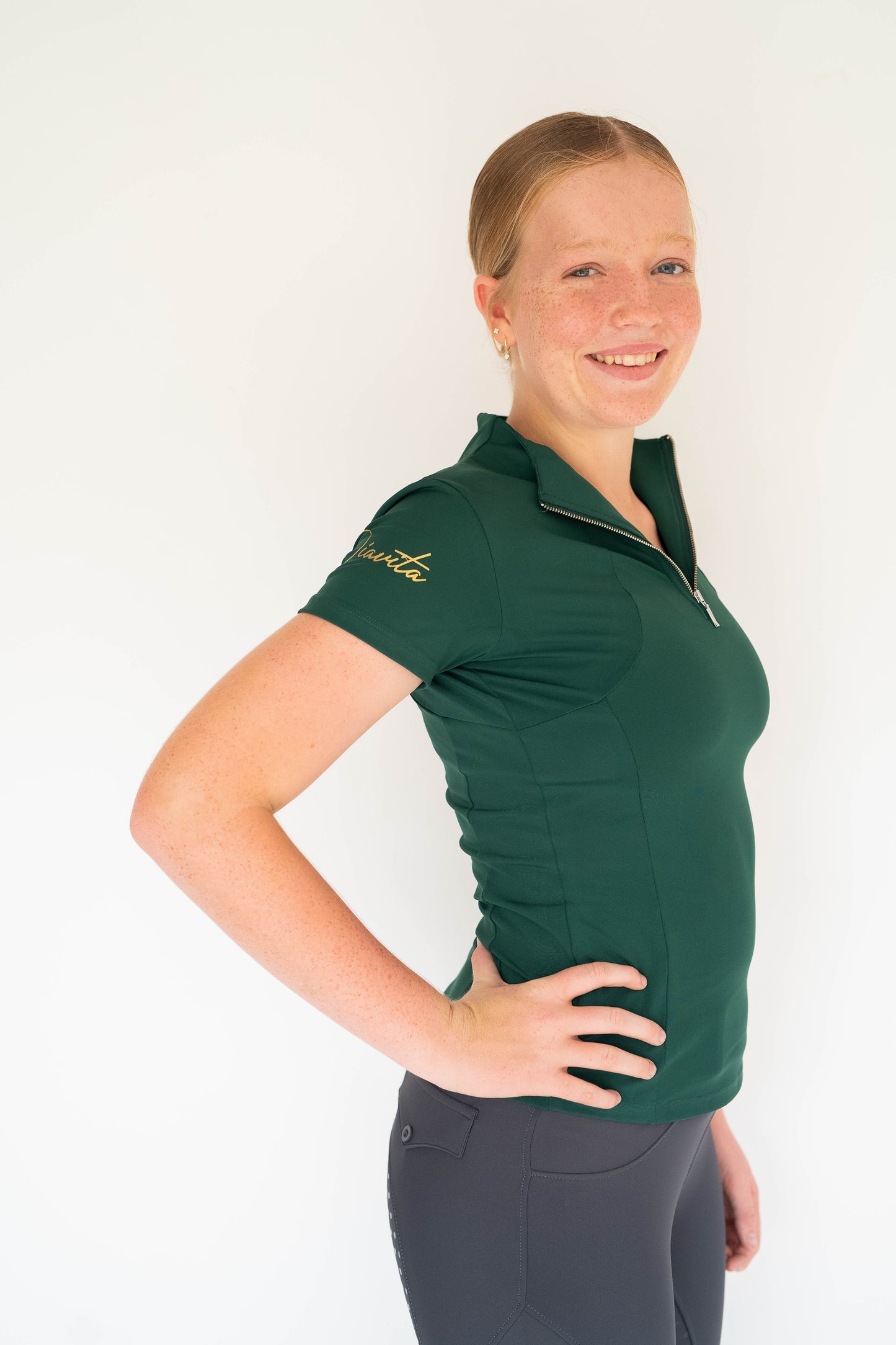 Short-Sleeve Classic Hunter Green