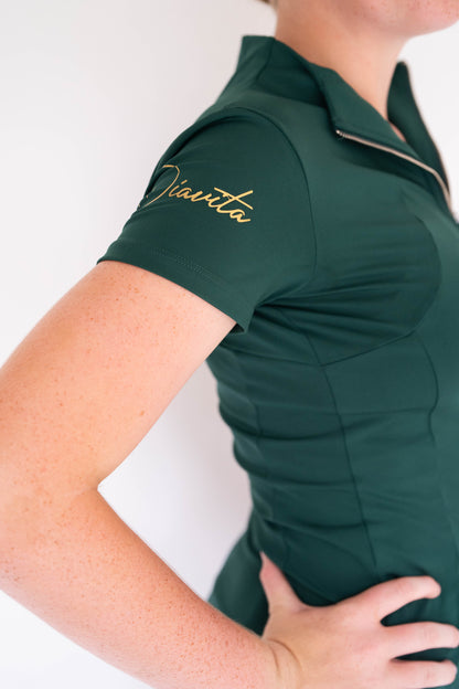 Short-Sleeve Classic Hunter Green