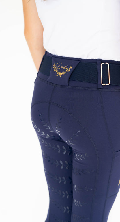 StrideFlex Riding Leggings - Navy