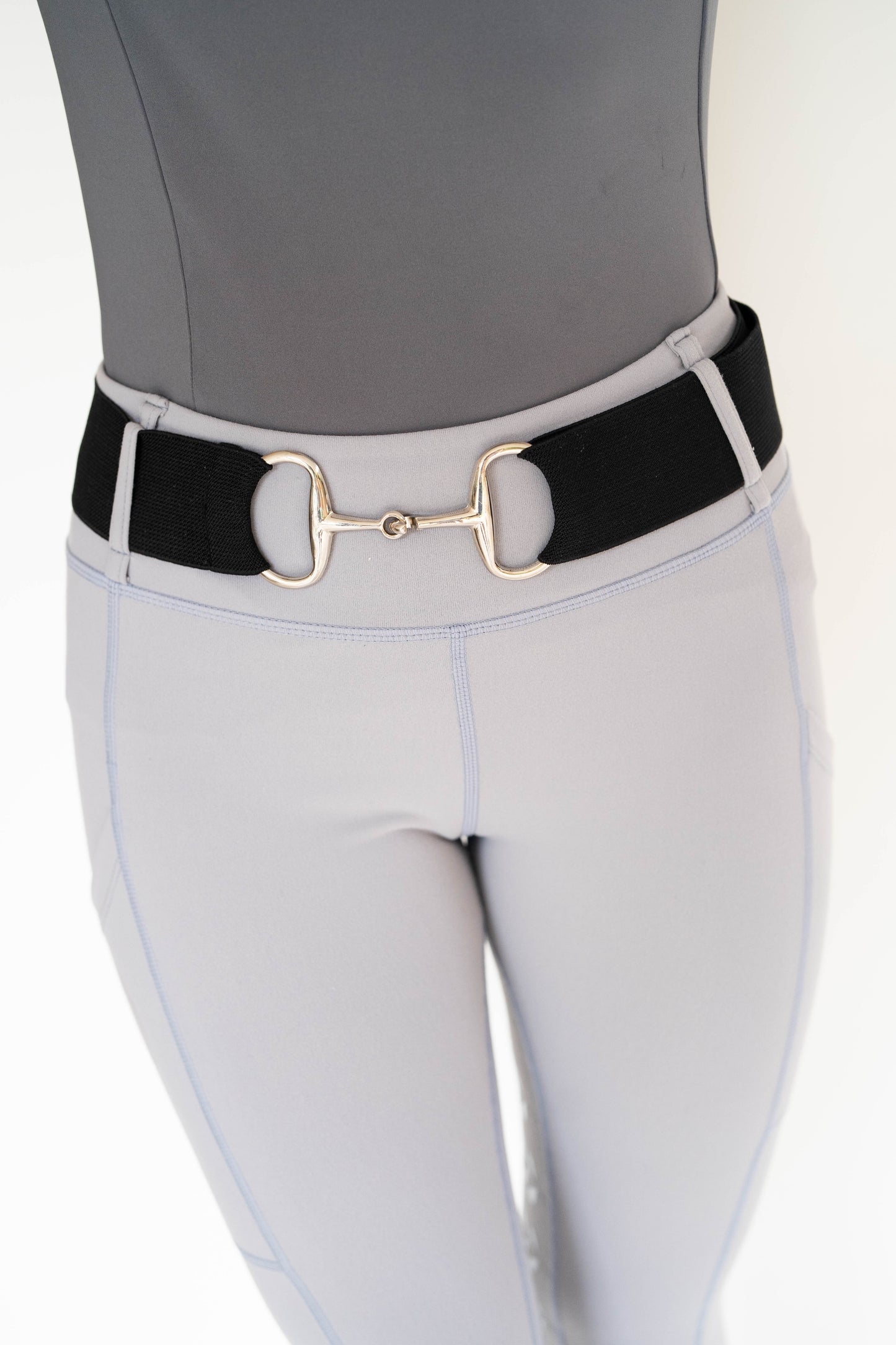 StrideFlex Riding Leggings - Soft Slate